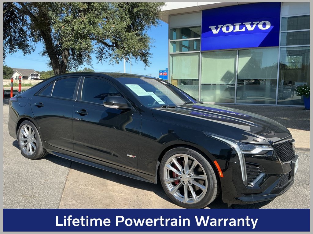Used 2024 Cadillac CT4 V w/ Navigation Package RWD image 1