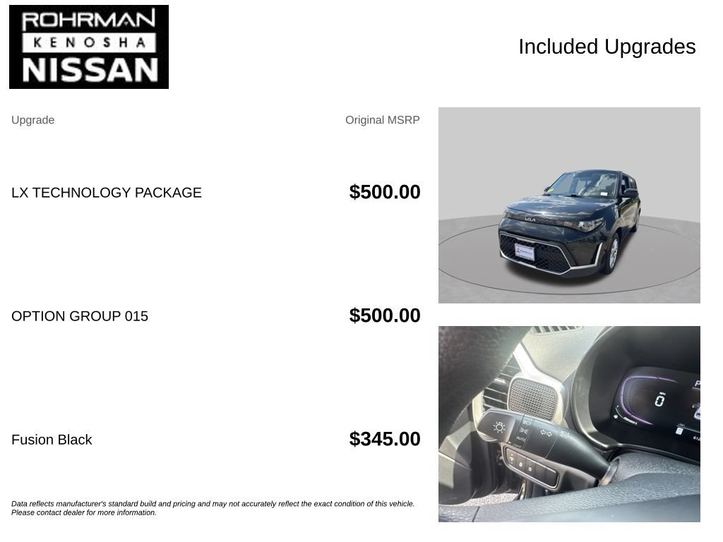 Used 2023 Kia Soul LX w/ Option Group 015 FWD image 4