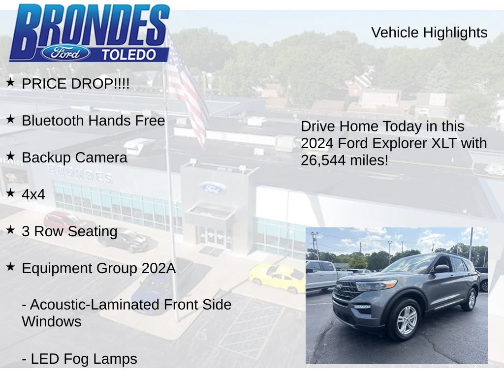 Used 2024 Ford Explorer XLT w/ Equipment Group 202A AWD/4WD image 5