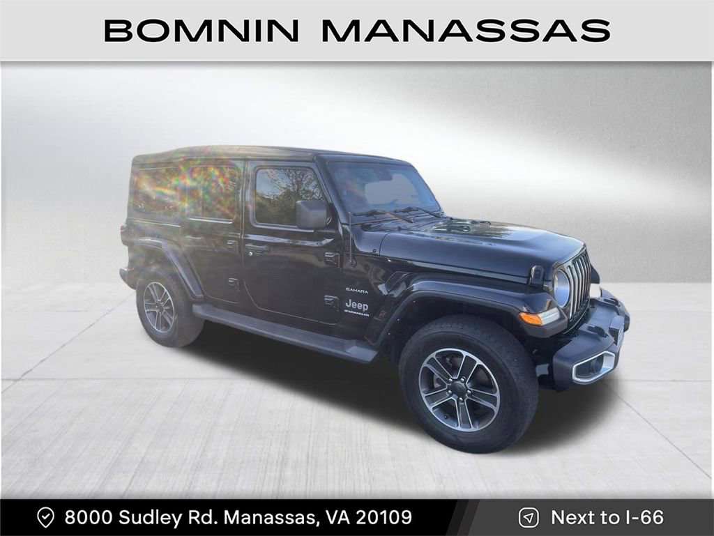 Used 2023 Jeep Wrangler Unlimited Sahara w/ LED Lighting Group AWD/4WD image 4