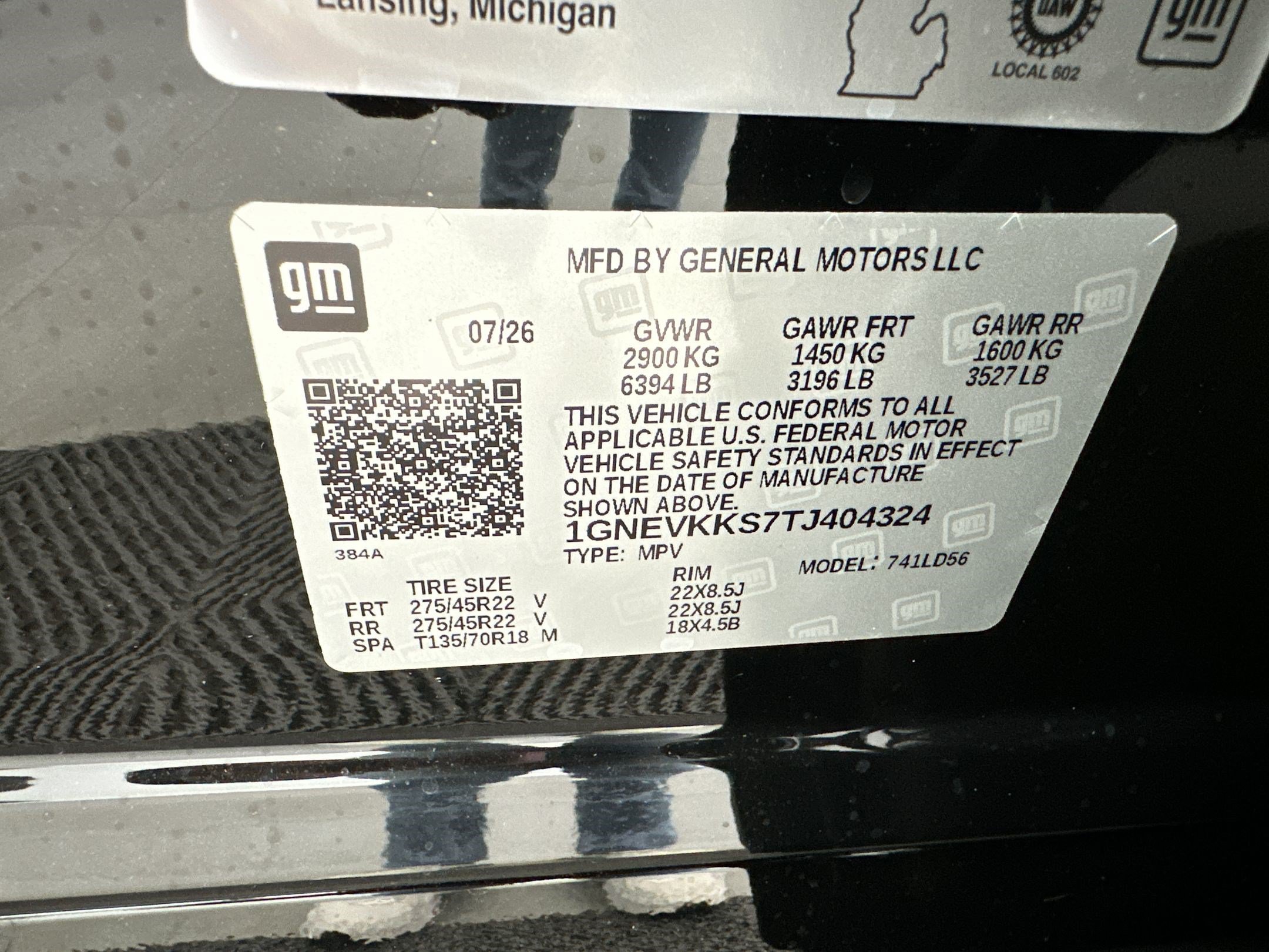 New 2026 Chevrolet Traverse High Country w/ LPO, Floor Liner Package AWD/4WD image 27