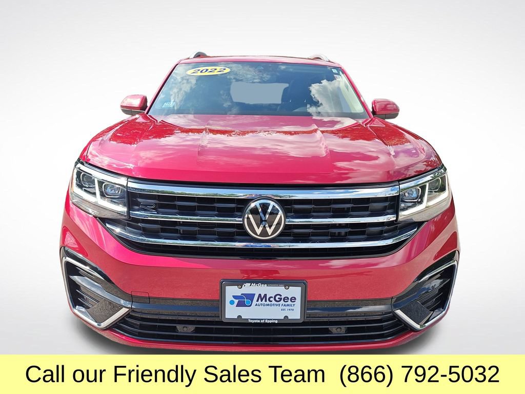 Used 2022 Volkswagen Atlas SEL R-Line AWD/4WD image 10