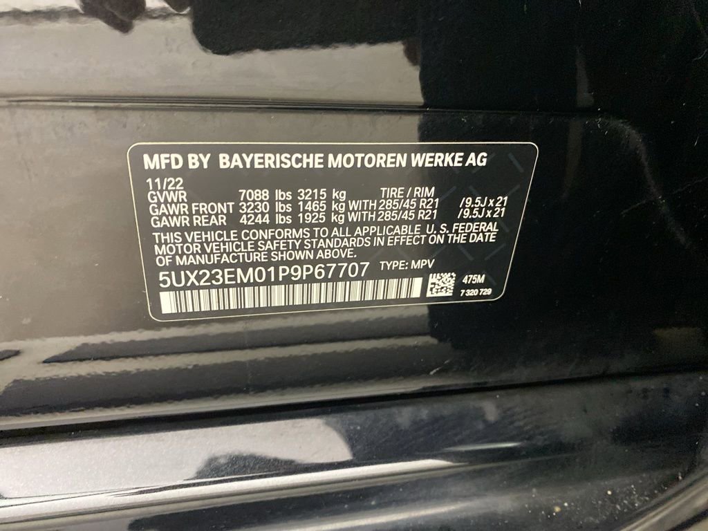 Used 2023 BMW X7 xDrive40i w/ Premium Package image 34