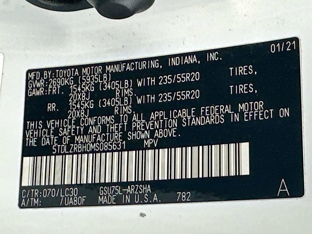 Used 2021 Toyota Highlander XSE image 27