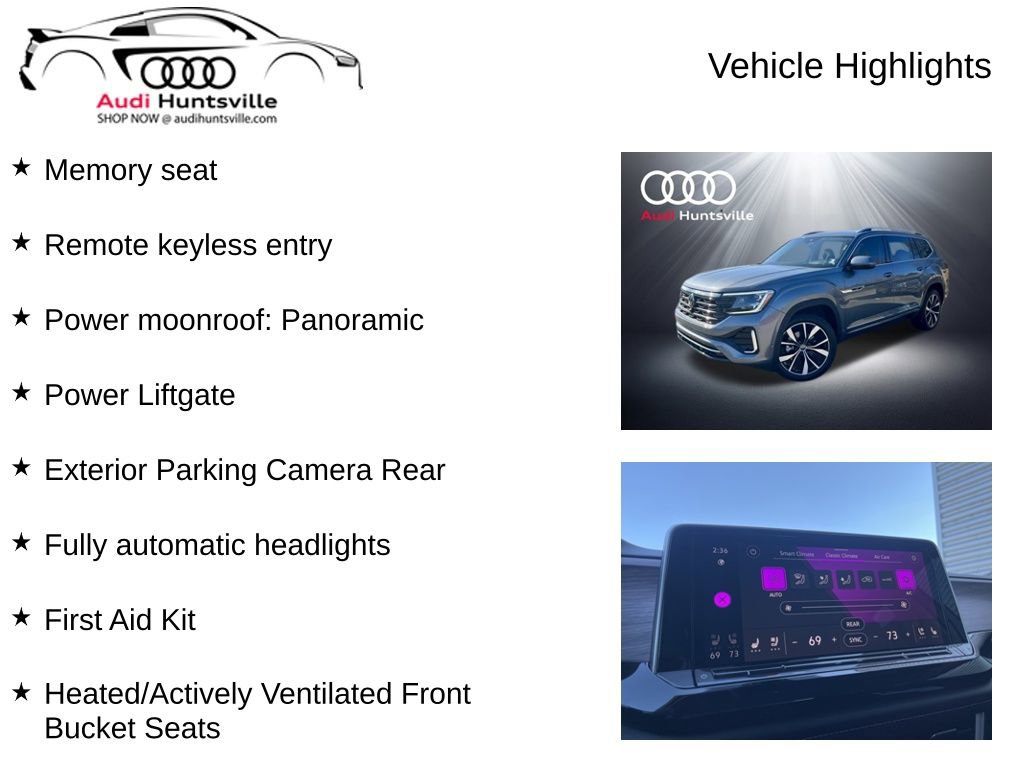 Used 2024 Volkswagen Atlas SEL Premium R-Line image 12