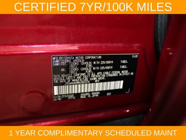 Used 2021 Toyota Venza XLE w/ Softex Package AWD/4WD image 30
