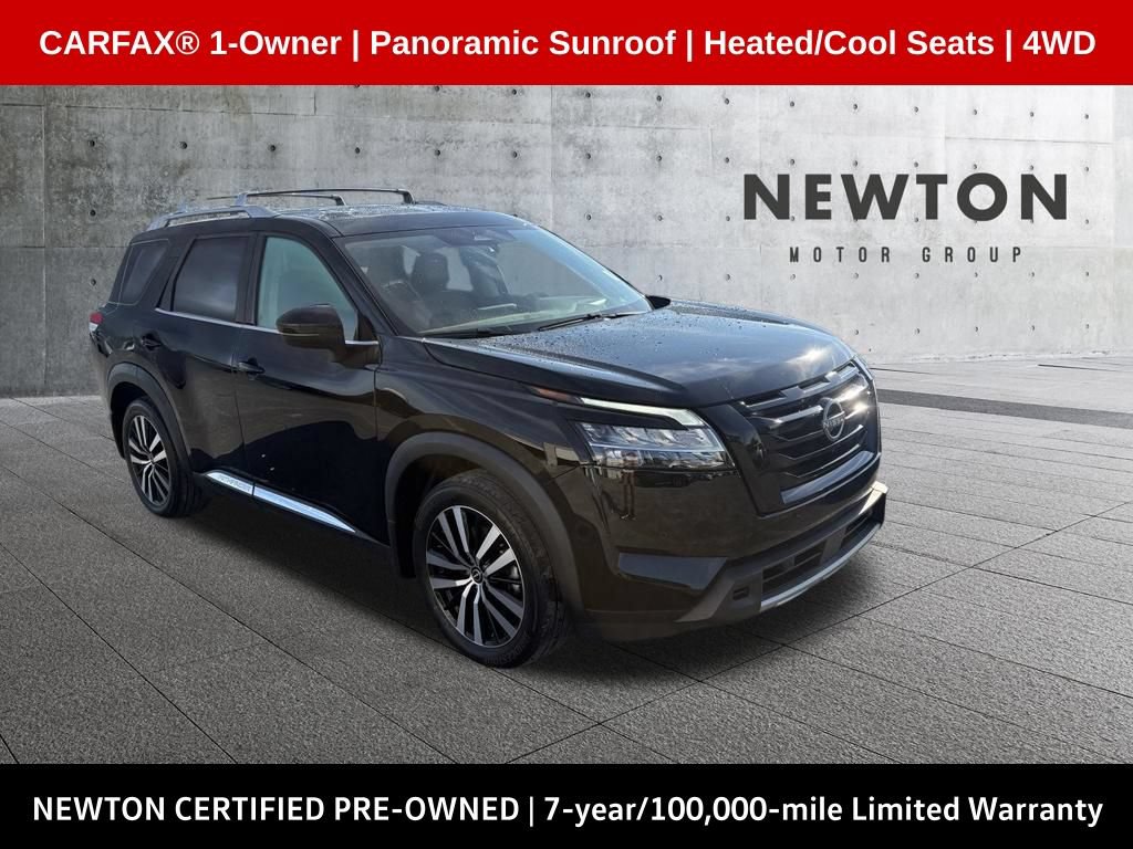 Used 2023 Nissan Pathfinder Platinum w/ Black Appearance Package AWD/4WD image 1