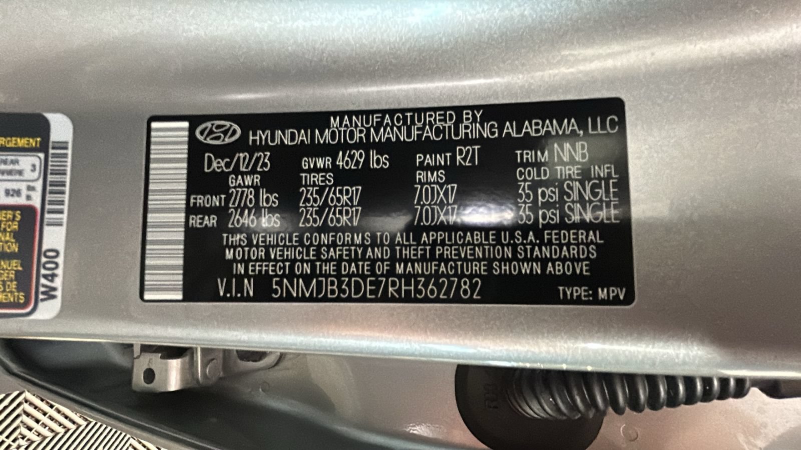 Certified 2024 Hyundai Tucson SEL FWD image 13