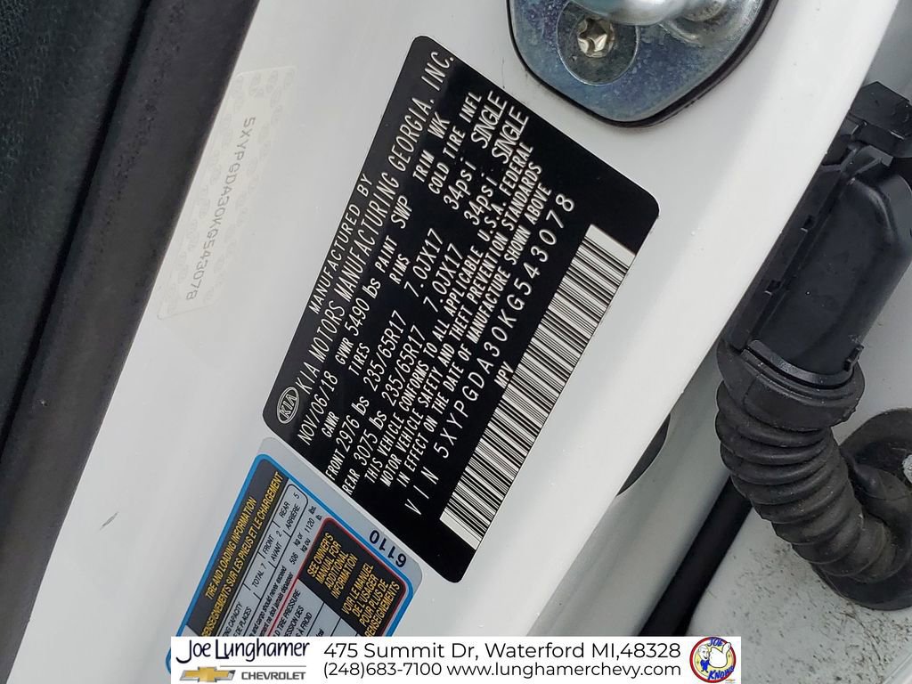 Used 2019 Kia Sorento LX image 32