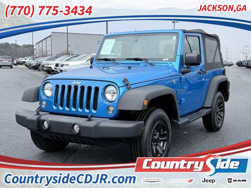 Used 2016 Jeep Wrangler Sport AWD/4WD image 1