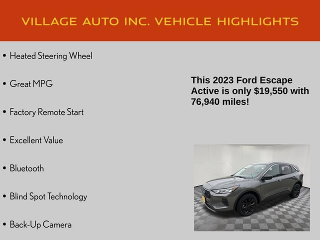 Used 2023 Ford Escape Active AWD/4WD image 14
