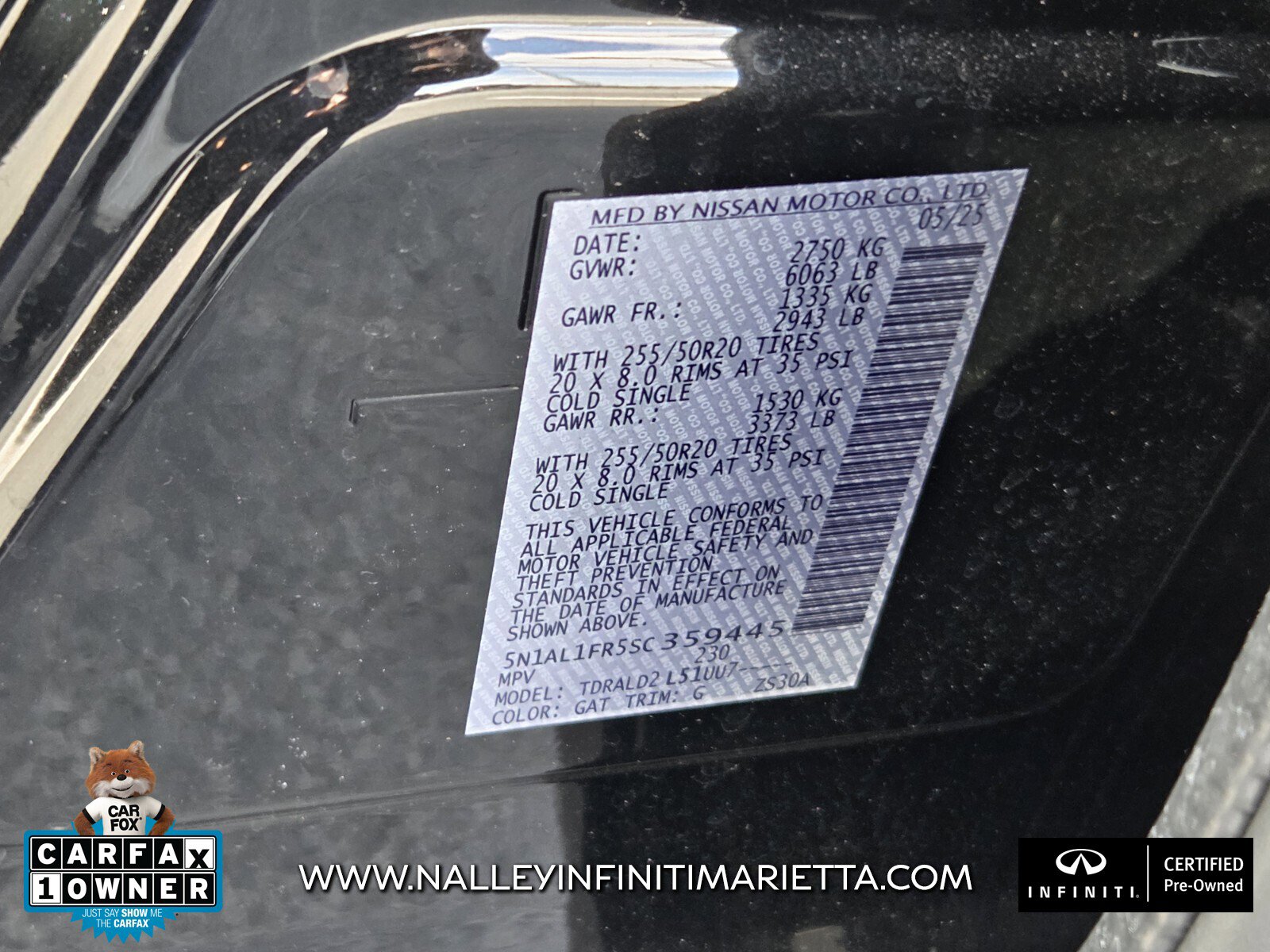 Used 2025 INFINITI QX60 Luxe image 35