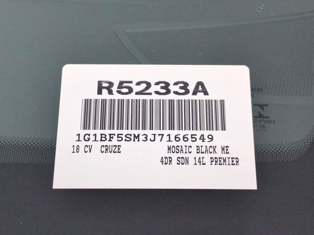 Used 2018 Chevrolet Cruze Premier image 17