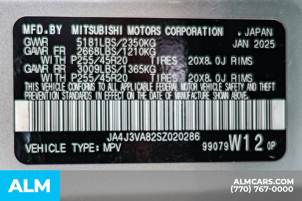 Used 2025 Mitsubishi Outlander SE FWD image 61