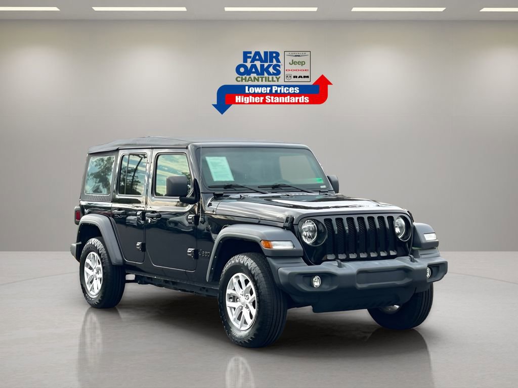 Certified 2023 Jeep Wrangler Sport S