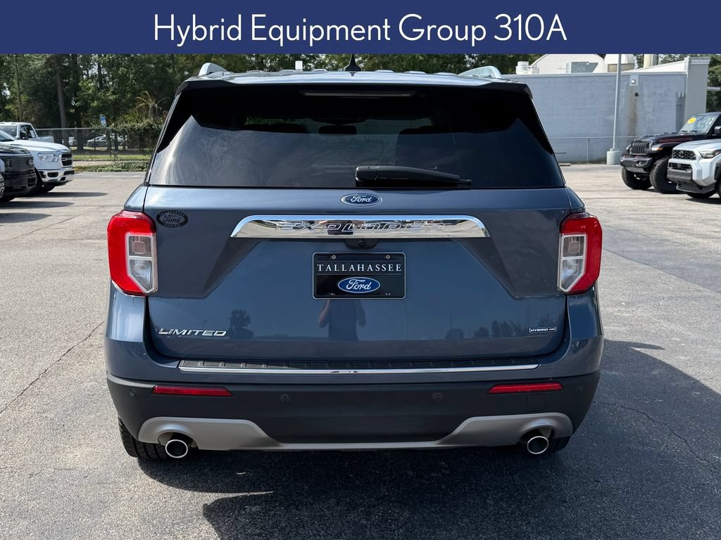 Used 2021 Ford Explorer Limited w/ Hybrid Equipment Group 310A AWD/4WD image 3