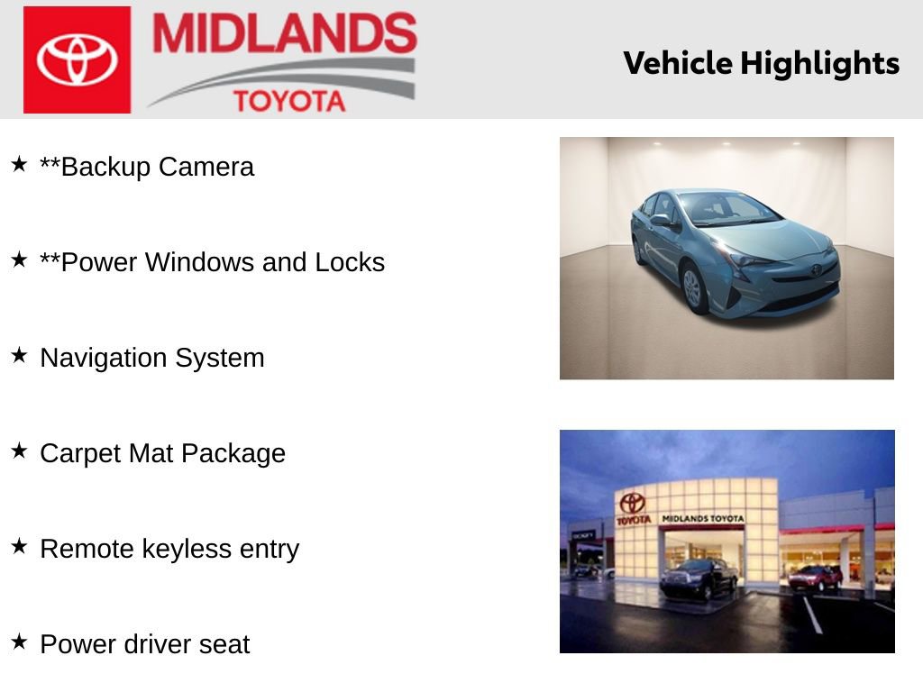 Used 2017 Toyota Prius Two FWD image 2