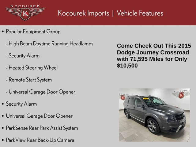Used 2015 Dodge Journey Crossroad w/ Popular Equipment Group AWD/4WD image 5