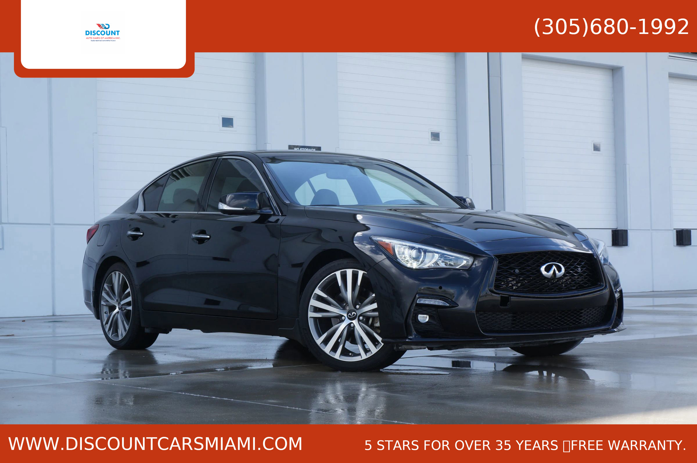 Used 2022 INFINITI Q50 Sensory w/ Cargo Package image 1