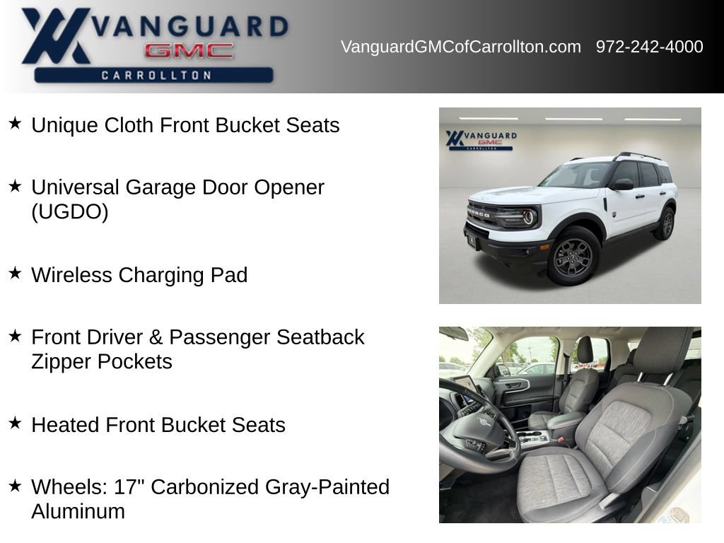 Used 2023 Ford Bronco Sport Big Bend w/ Convenience Package AWD/4WD image 18