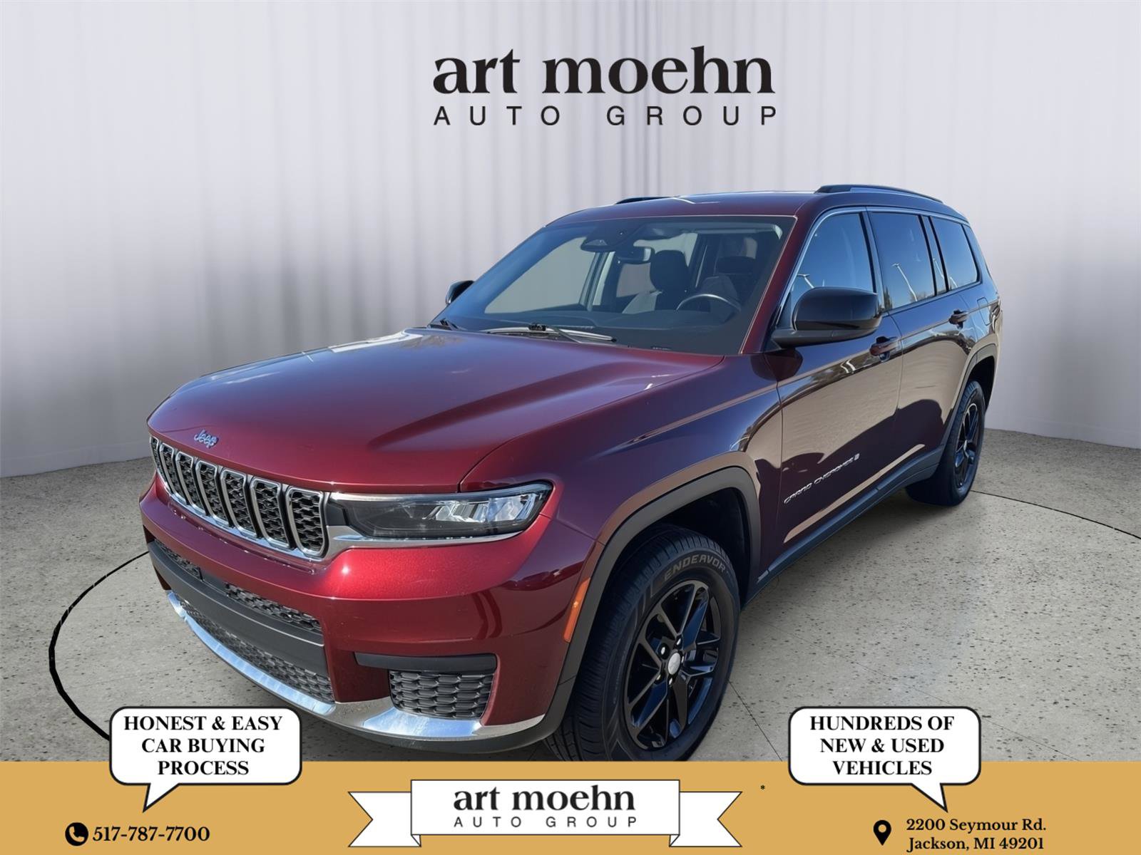 Used 2022 Jeep Grand Cherokee L Laredo w/ Luxury Tech Group I