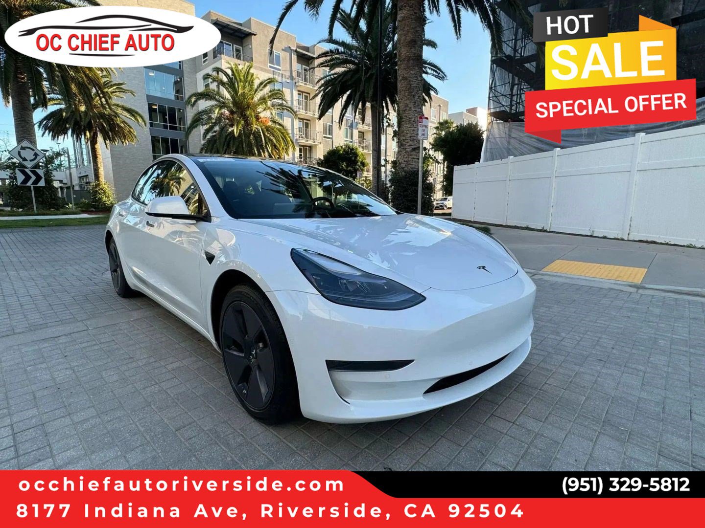 Used 2022 Tesla Model 3 Long Range AWD/4WD image 1