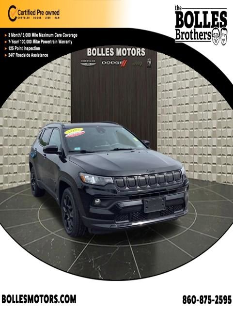 Certified 2022 Jeep Compass Latitude w/ Sun and Sound Group AWD/4WD video 1