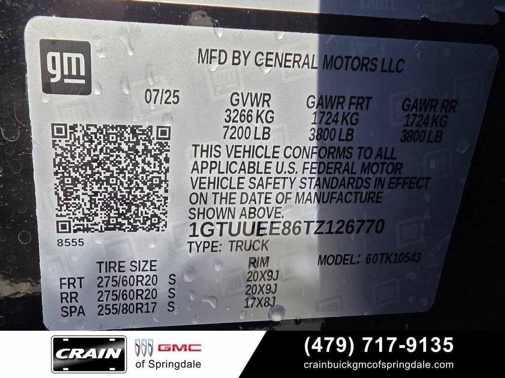 Used 2026 GMC Sierra 1500 AT4 w/ AT4 Premium Package AWD/4WD image 33