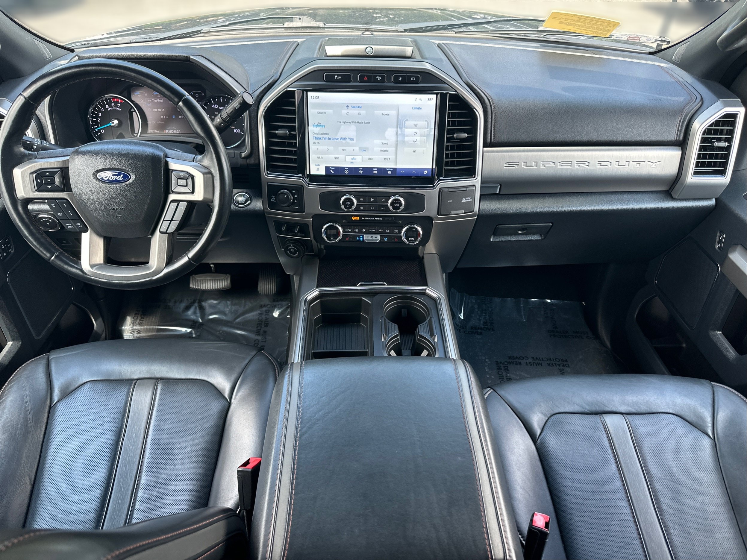 Used 2022 Ford F250 Platinum w/ FX4 Off-Road Package AWD/4WD image 18