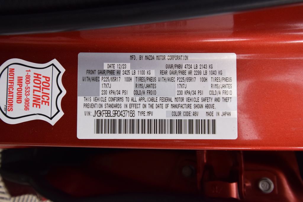 Used 2024 MAZDA CX-5 AWD 2.5 S w/ Select Package image 26