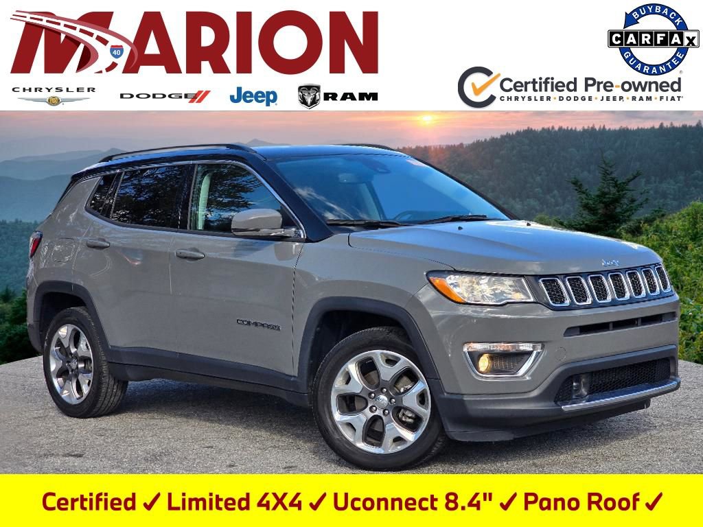 Used 2021 Jeep Compass Limited w/ Sun and Sound Group