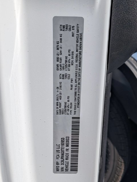 New 2026 RAM ProMaster 1500 w/ Convenience Group FWD image 21