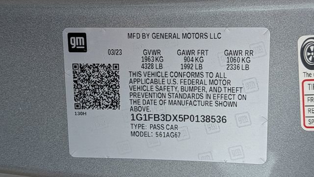 Used 2023 Chevrolet Camaro LT RWD image 26