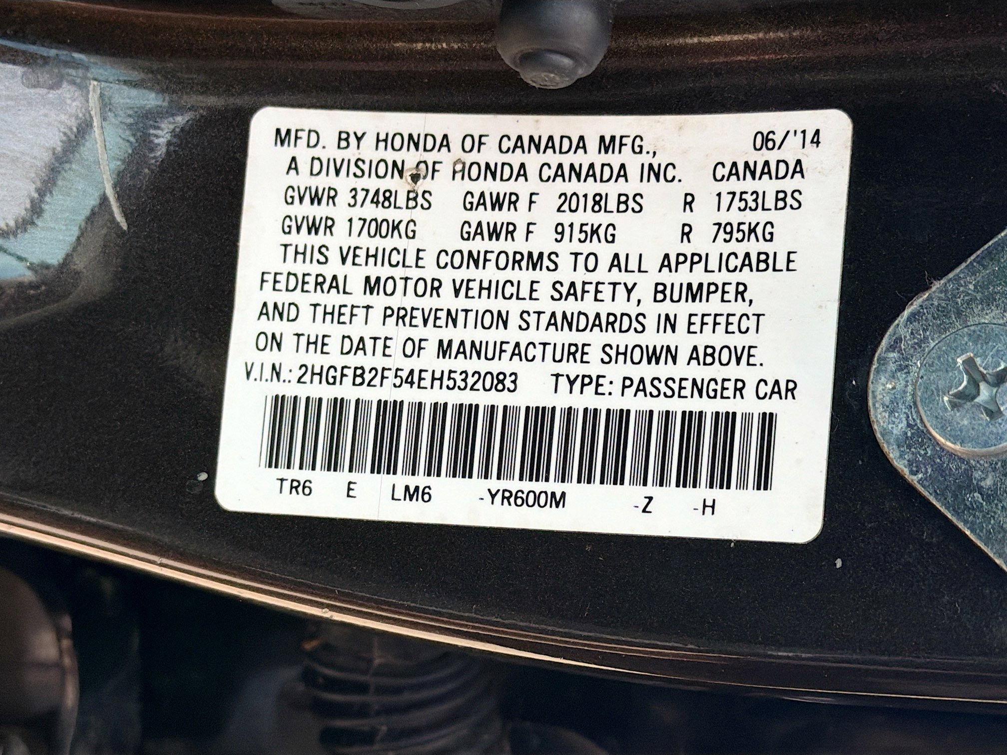 Used 2014 Honda Civic LX image 12