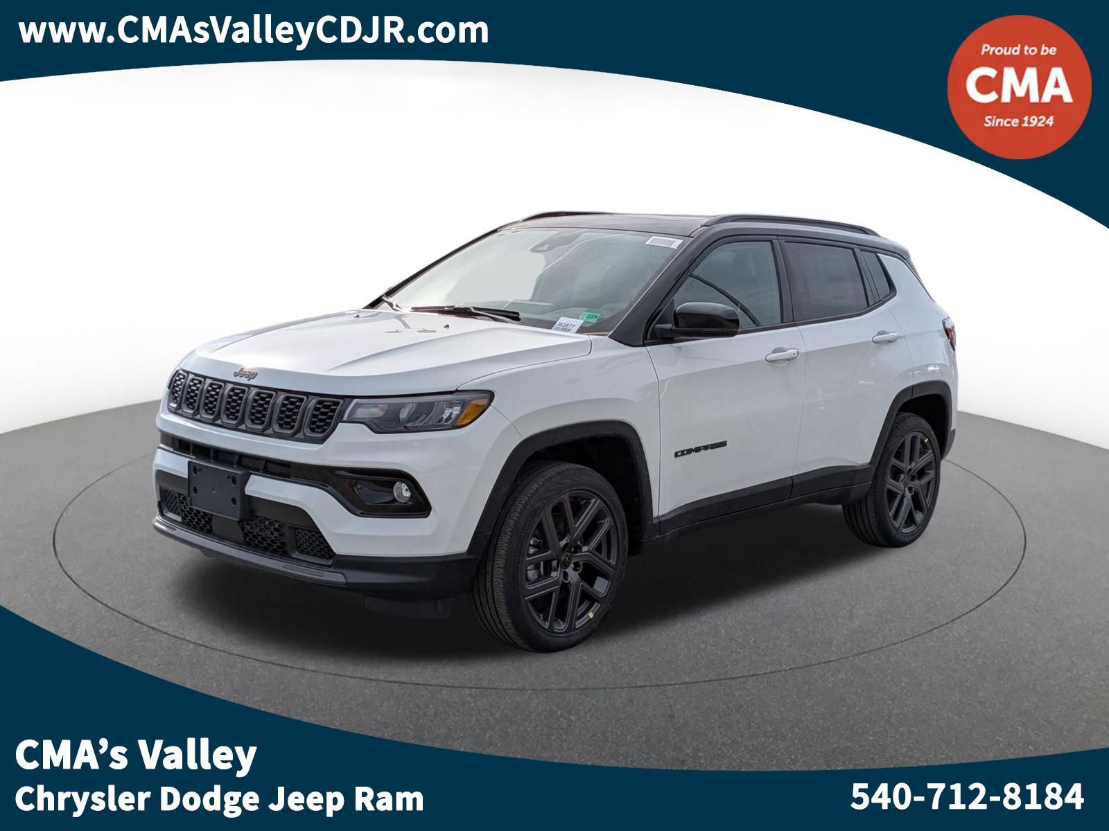 New 2026 Jeep Compass Limited w/ Sun, Sound & Navigation Group