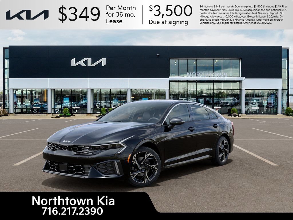 New 2026 Kia K5 GT-Line w/ GT-Line Red Interior Package AWD/4WD image 1