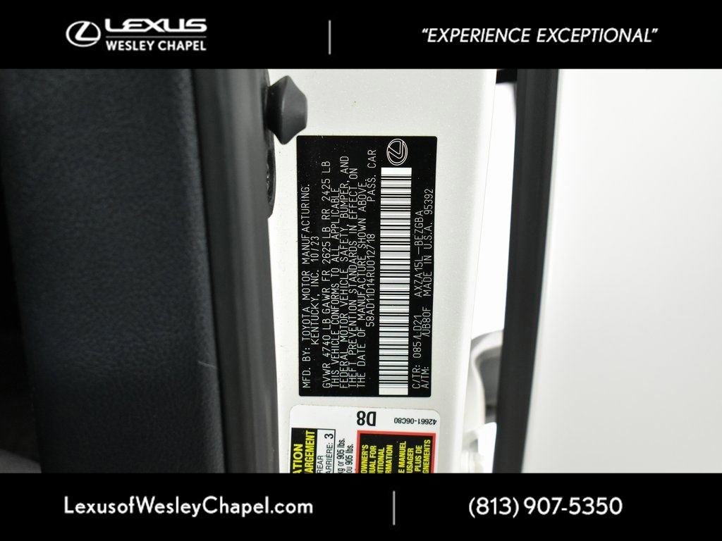 Used 2024 Lexus ES 250 250 w/ Premium Package image 39