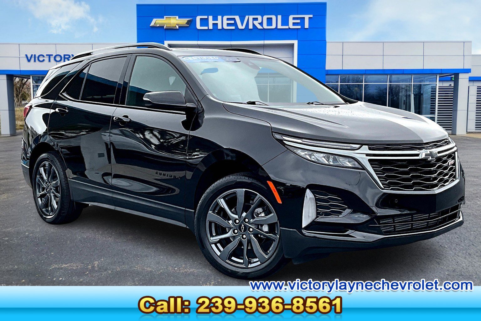 Certified 2022 Chevrolet Equinox RS w/ RS Leather Package