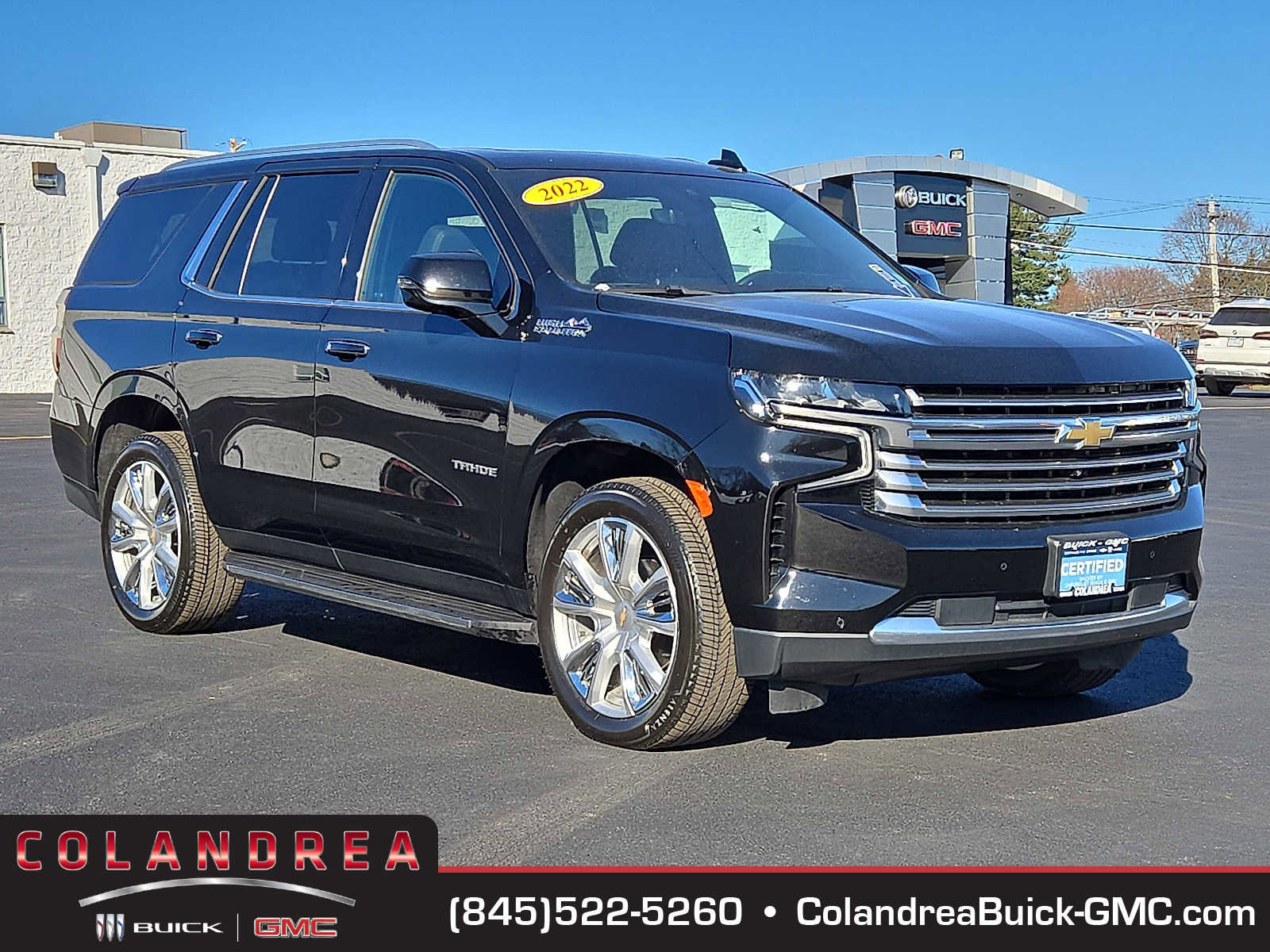 Certified 2022 Chevrolet Tahoe High Country