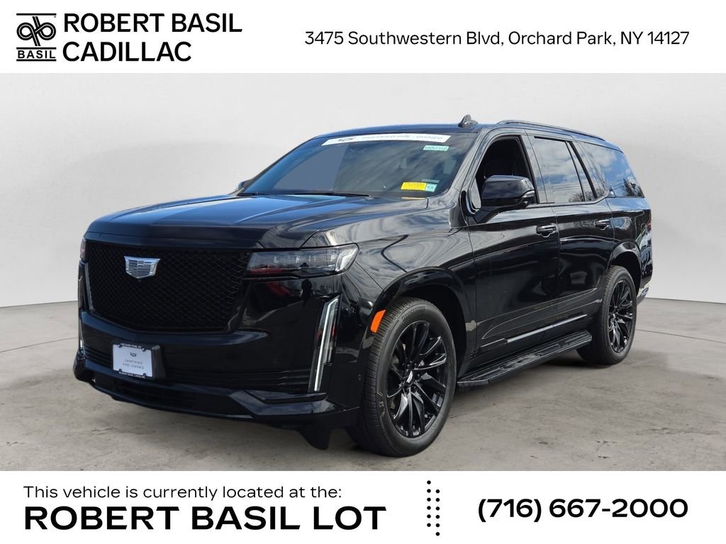 Certified 2024 Cadillac Escalade Sport w/ LPO, ONYX Package image 1