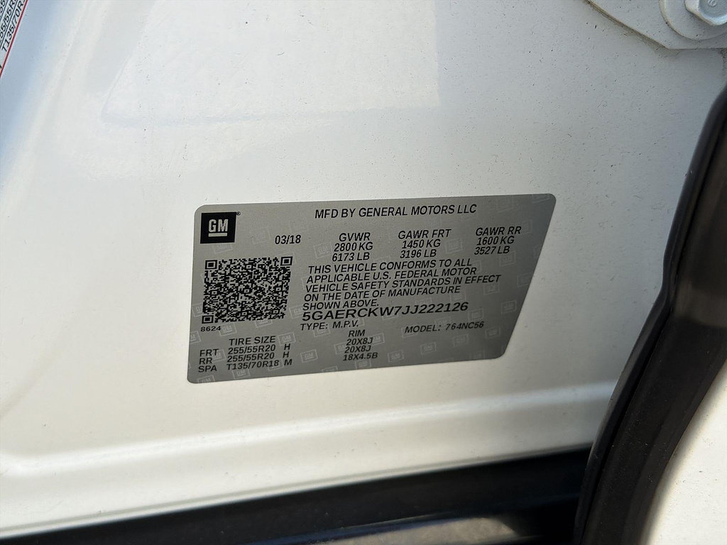 Used 2018 Buick Enclave Premium w/ LPO, Cargo Package FWD image 34