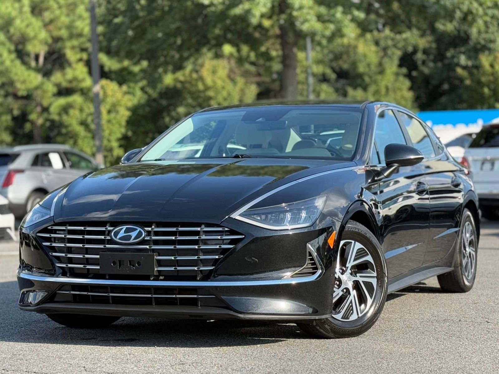 Used 2021 Hyundai Sonata Blue