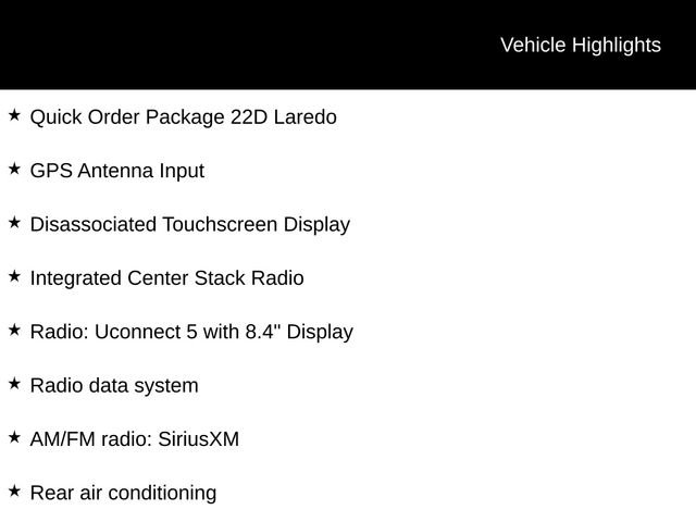 New 2026 Jeep Grand Cherokee L Laredo AWD/4WD image 3