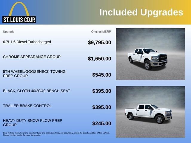 Used 2024 RAM 2500 Tradesman w/ Chrome Appearance Group AWD/4WD image 6