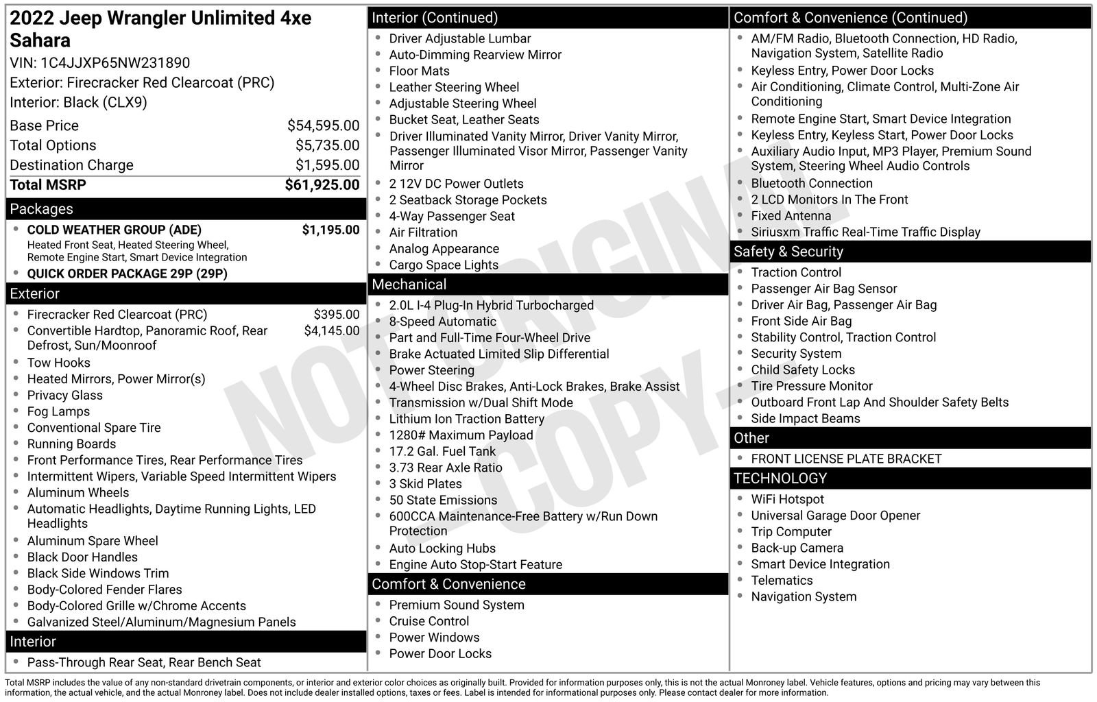 Used 2022 Jeep Wrangler Unlimited Sahara w/ Cold Weather Group image 40