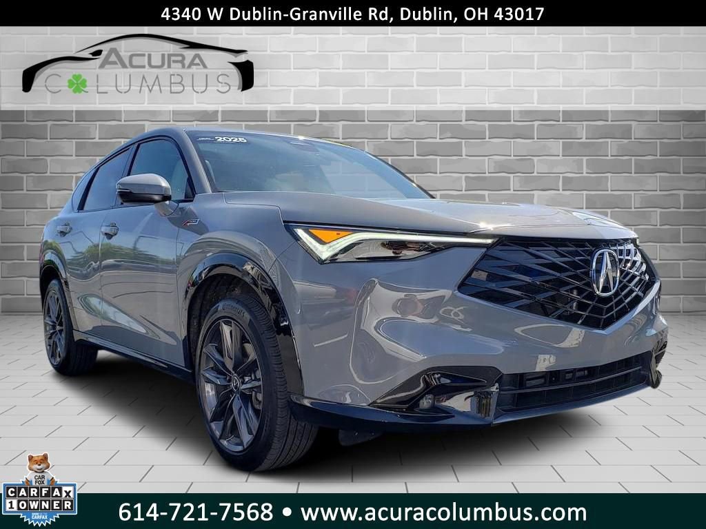 Certified 2025 Acura ADX A-Spec