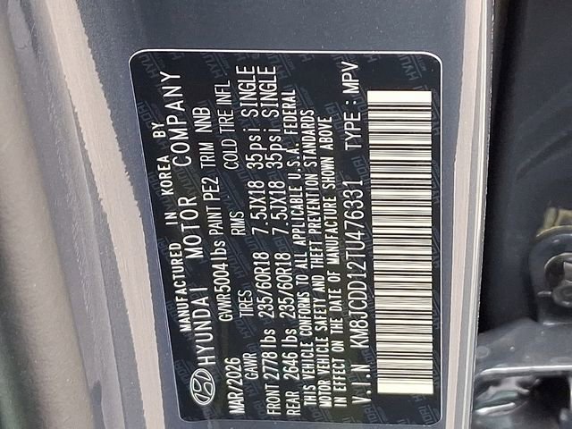 New 2026 Hyundai Tucson SEL image 10