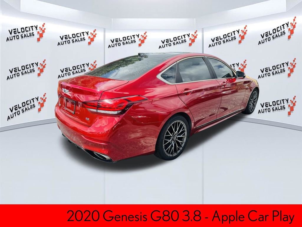 Used 2020 Genesis G80 3.8 w/ Sport Package 02 RWD image 3