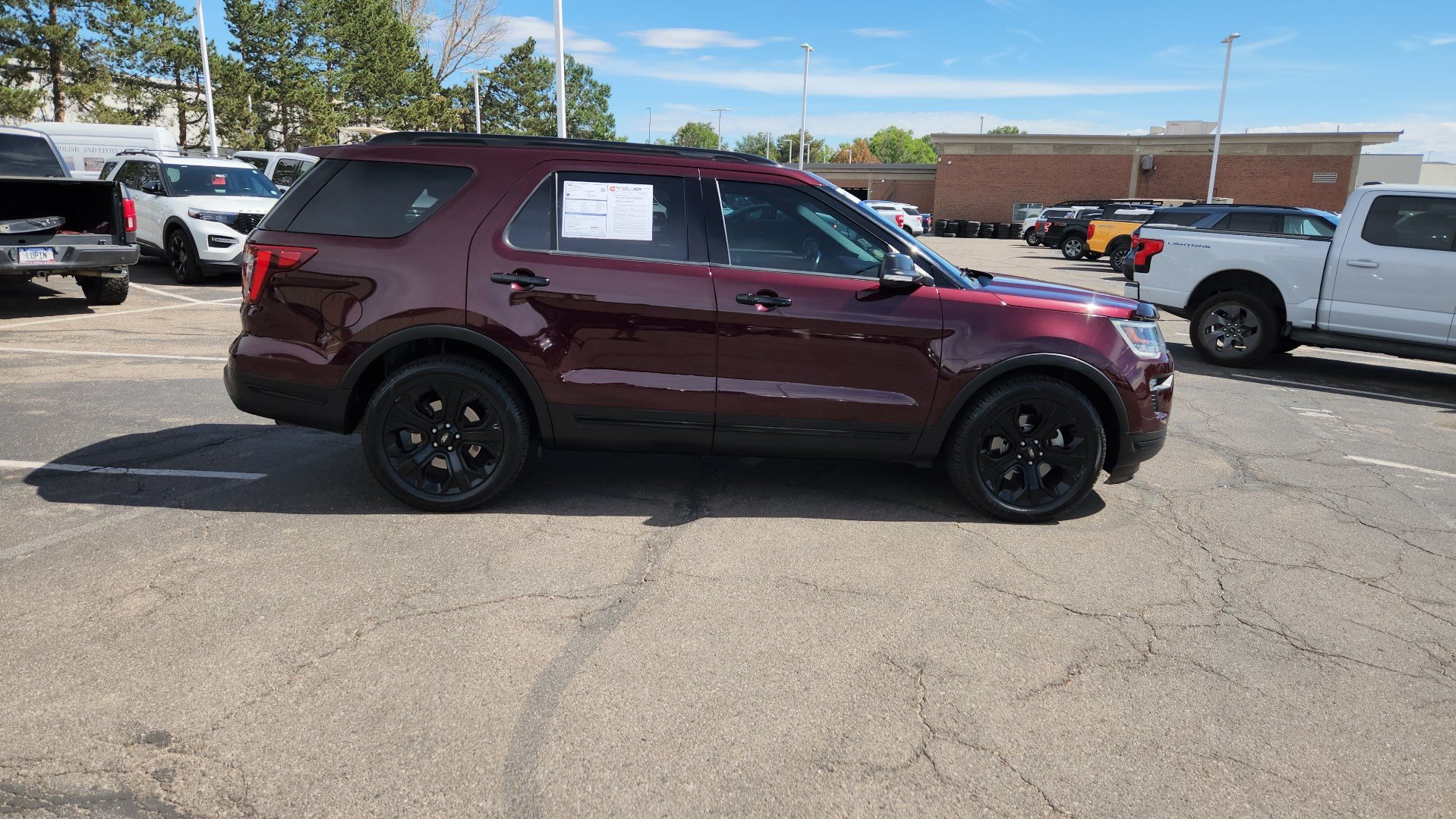 Certified 2019 Ford Explorer Sport w/ Equipment Group 401A AWD/4WD image 13