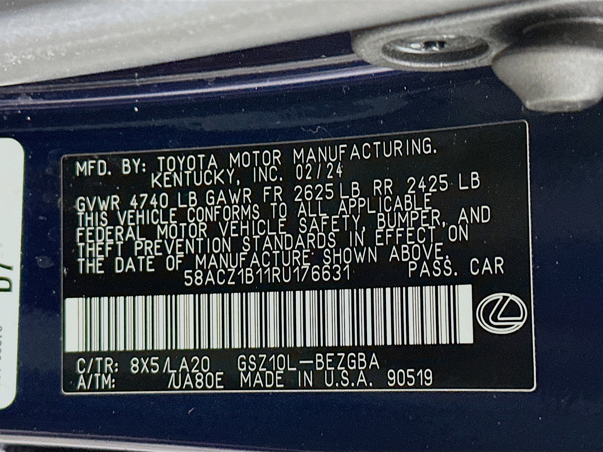 Used 2024 Lexus ES 350 ES 350 image 12